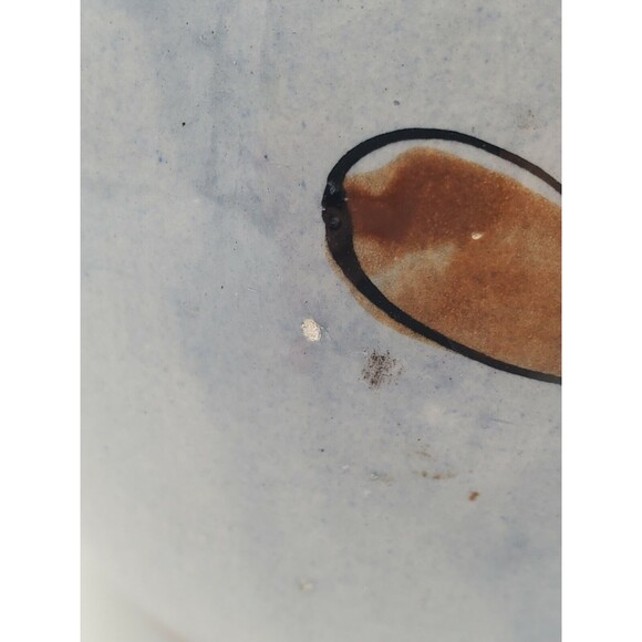 Tonala Mexican Pottery Pitcher Bird & Butterfly  Floral 7.75" Tall Signed AM VTG - Picture 7 of 12